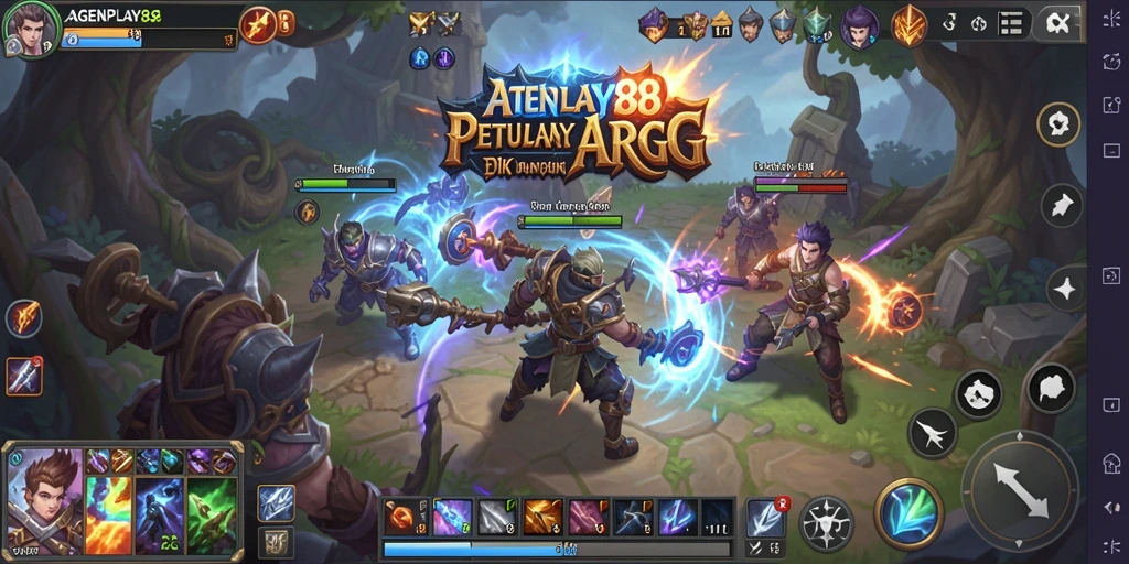 Gameplay seru dalam dunia fantasi AGENPLAY88.