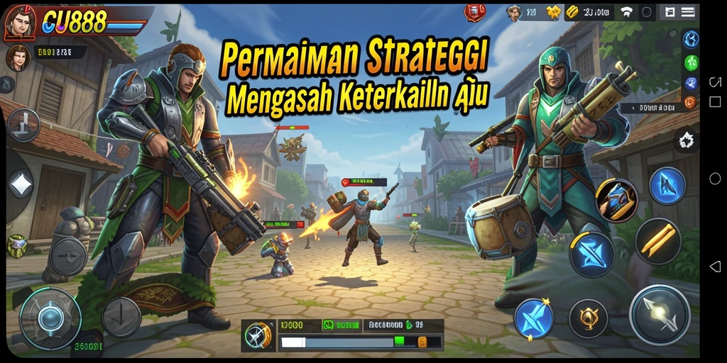 Tampilan gameplay strategi menarik dari CU888 dengan tantangan yang mendebarkan.