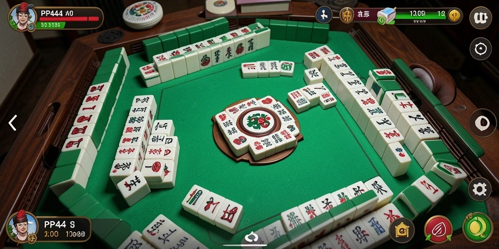 Menampilkan momen seru saat bermain Mahjong di PP444.
