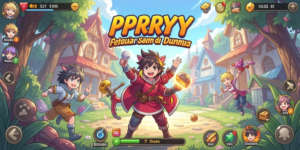 Tampilan gameplay seru dari PPRRYY yang penuh aksi.
