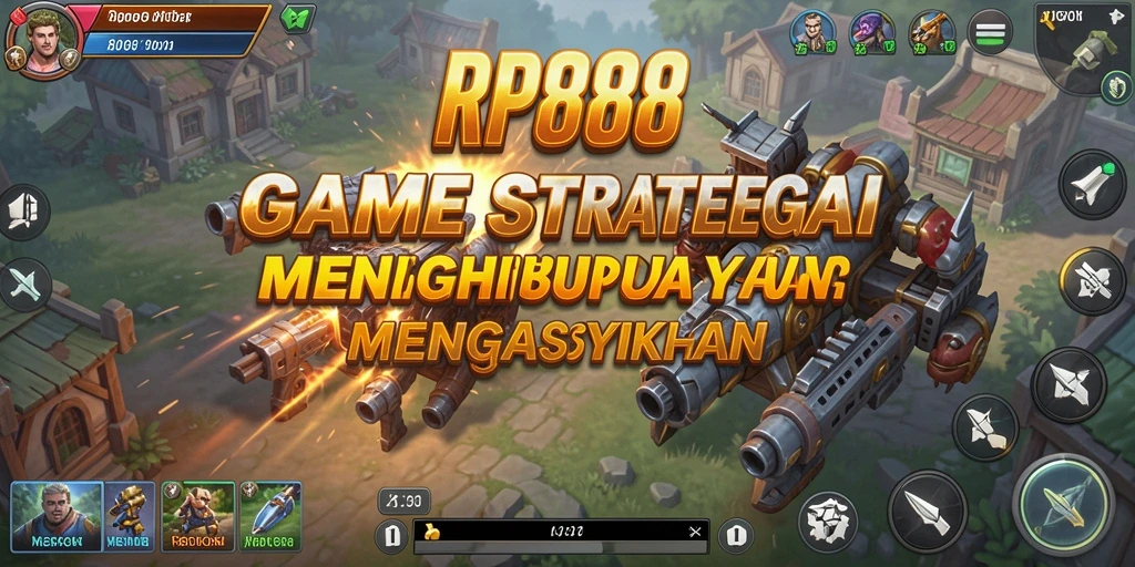 Tampilan menarik dari gameplay RP888 yang menggabungkan strategi dan aksi.